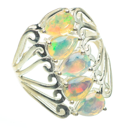 Ethiopian Opal Rings handcrafted by Ana Silver Co - RING61489
