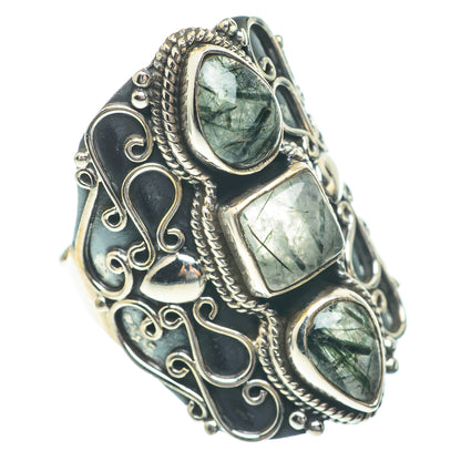 Tourmalinated Quartz Rings handcrafted by Ana Silver Co - RING61500