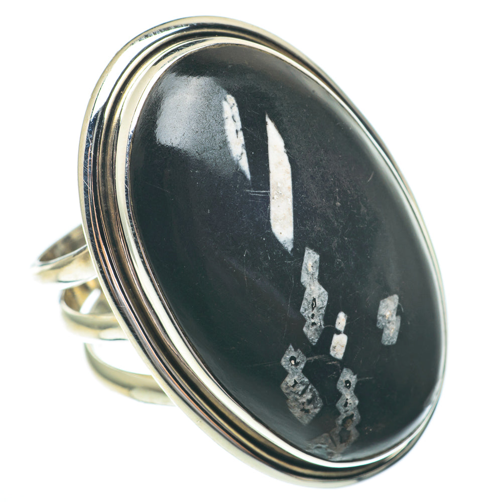 Chrysanthemum Stone Rings handcrafted by Ana Silver Co - RING61501