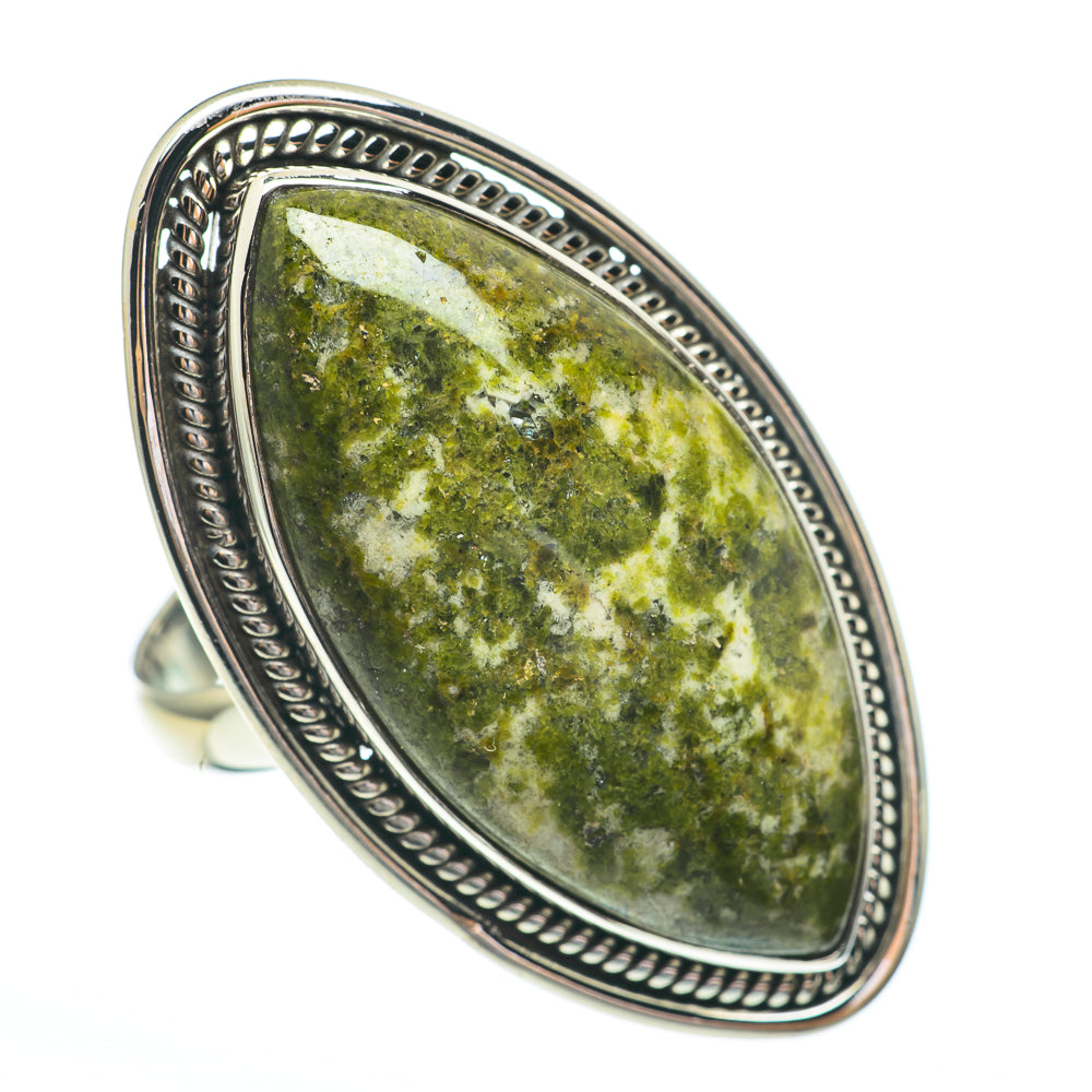 Unakite Rings handcrafted by Ana Silver Co - RING61521