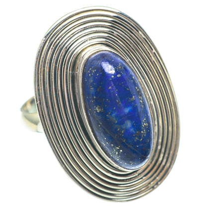 Lapis Lazuli Rings handcrafted by Ana Silver Co - RING61543