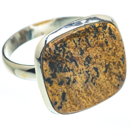 Picture Jasper Rings handcrafted by Ana Silver Co - RING61556