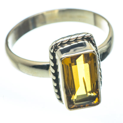 Mandarin Citrine Rings handcrafted by Ana Silver Co - RING61558
