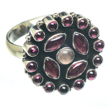Garnet Rings handcrafted by Ana Silver Co - RING61563