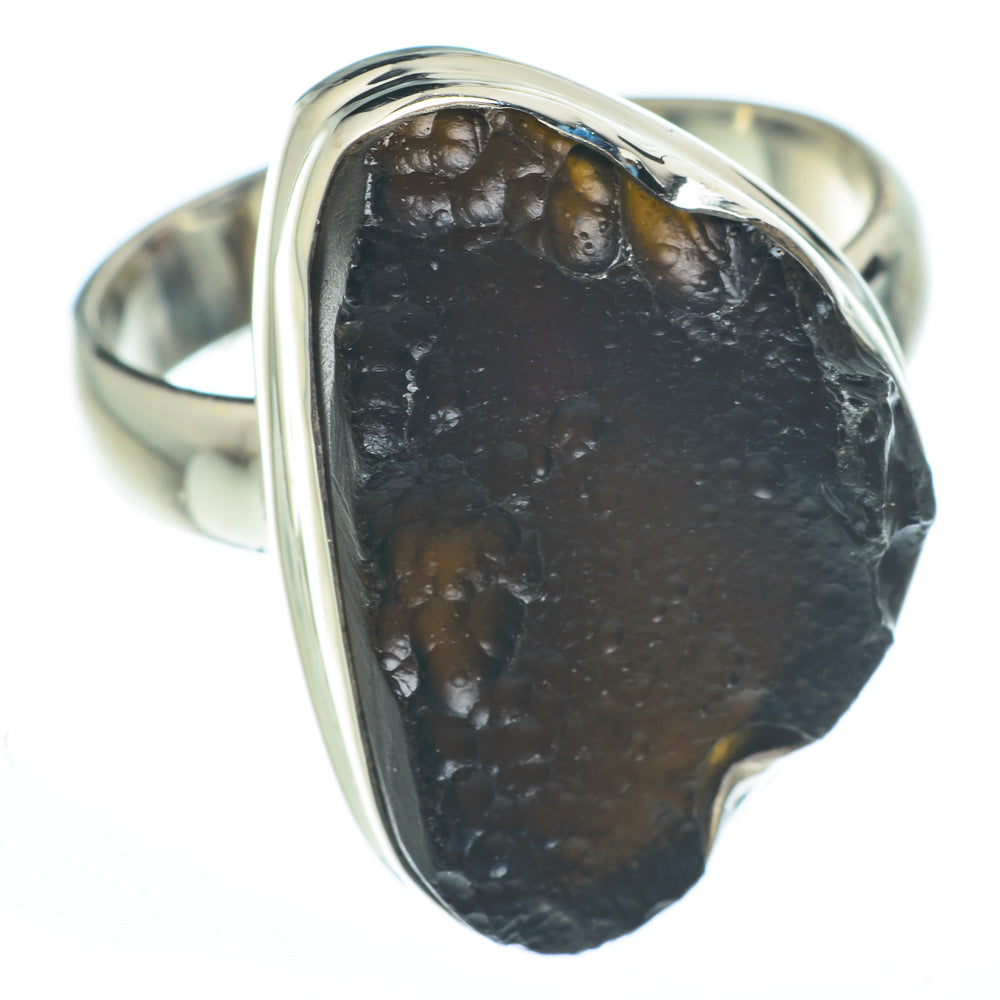 Tektite Rings handcrafted by Ana Silver Co - RING61568
