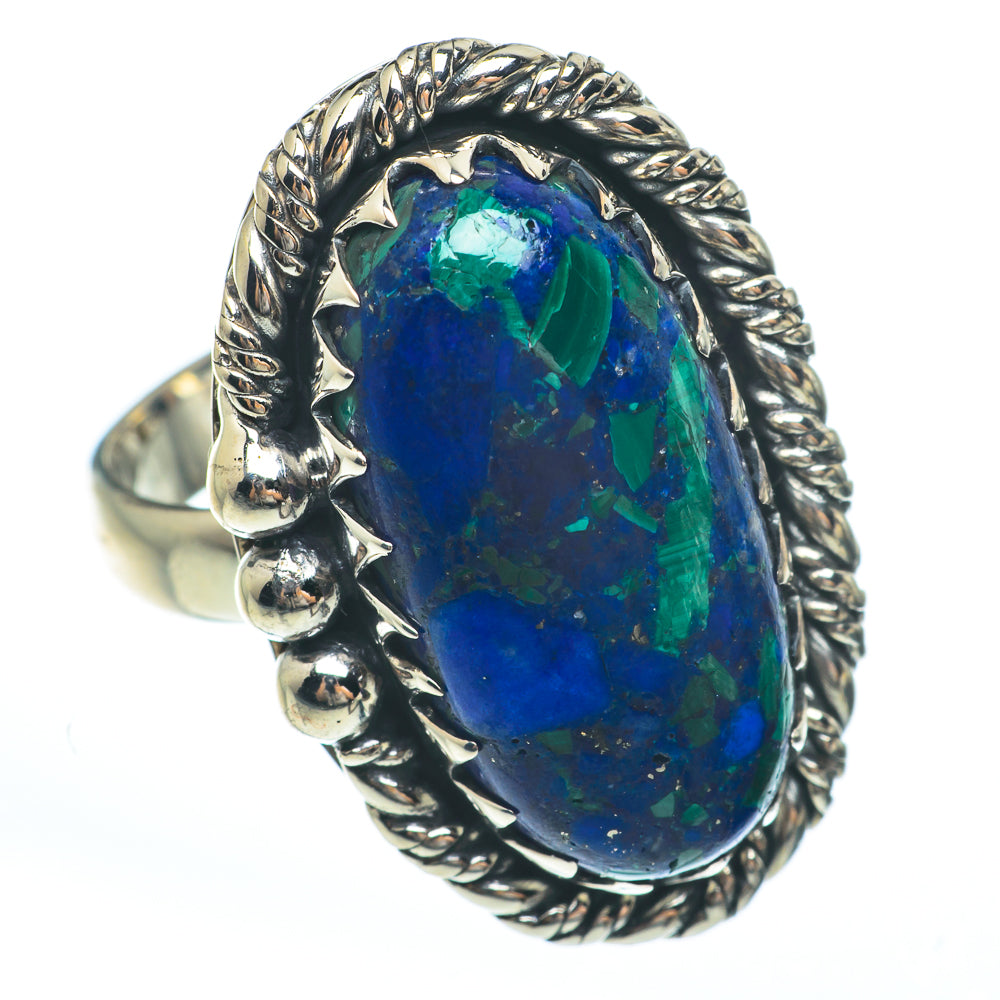 Azurite Rings handcrafted by Ana Silver Co - RING61573