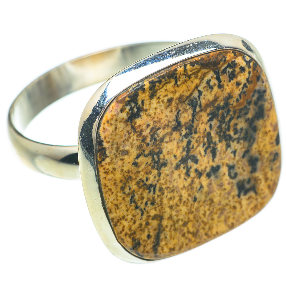 Picture Jasper Rings handcrafted by Ana Silver Co - RING61585