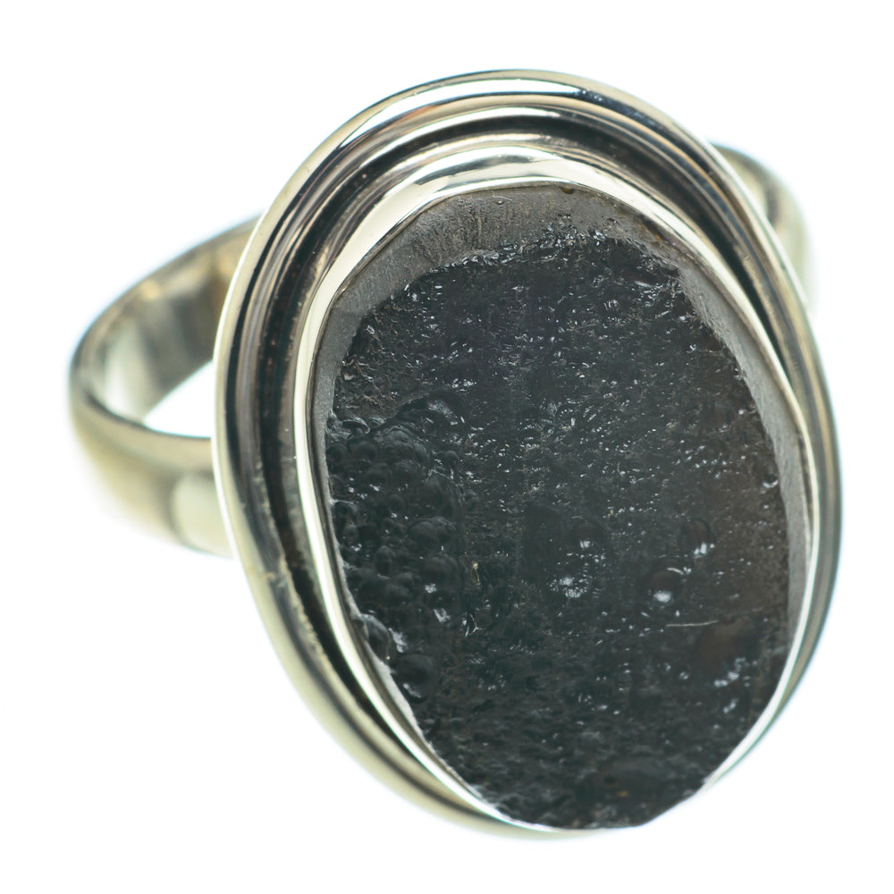 Tektite Rings handcrafted by Ana Silver Co - RING61596