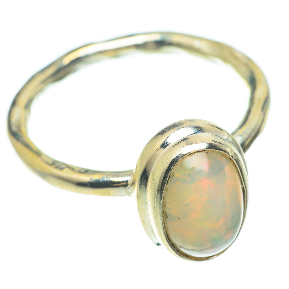 Ethiopian Opal Rings handcrafted by Ana Silver Co - RING61603
