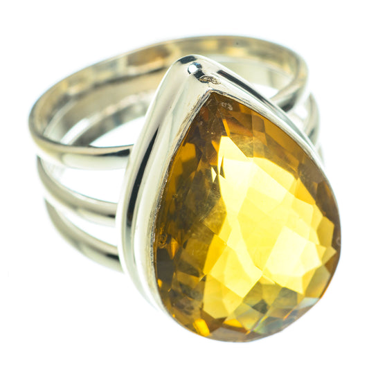 Mandarin Citrine Rings handcrafted by Ana Silver Co - RING61614