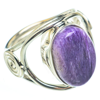 Charoite Rings handcrafted by Ana Silver Co - RING61644