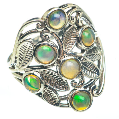 Ethiopian Opal Rings handcrafted by Ana Silver Co - RING61654