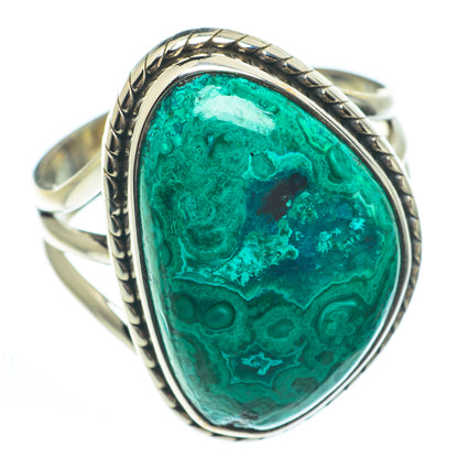 Chrysocolla Rings handcrafted by Ana Silver Co - RING61662