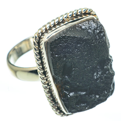 Tektite Rings handcrafted by Ana Silver Co - RING61673