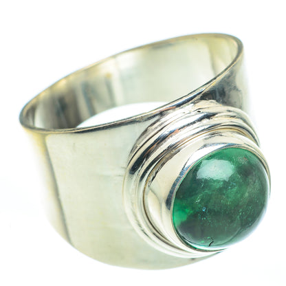 Green Tourmaline Rings handcrafted by Ana Silver Co - RING61686