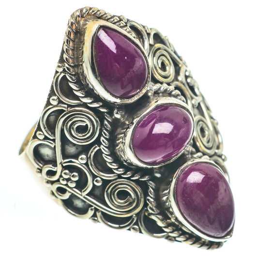 Ruby Rings handcrafted by Ana Silver Co - RING61690