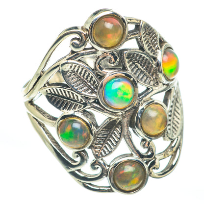 Ethiopian Opal Rings handcrafted by Ana Silver Co - RING61704