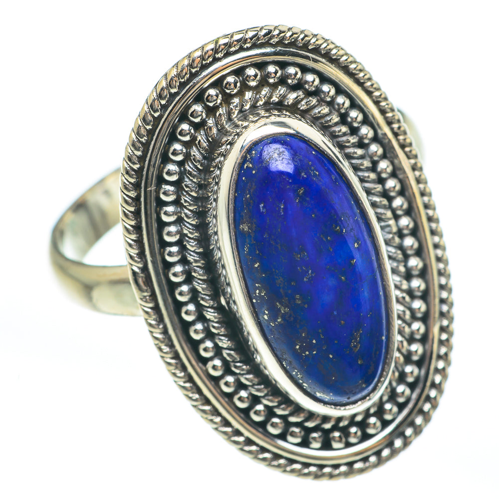 Lapis Lazuli Rings handcrafted by Ana Silver Co - RING61706
