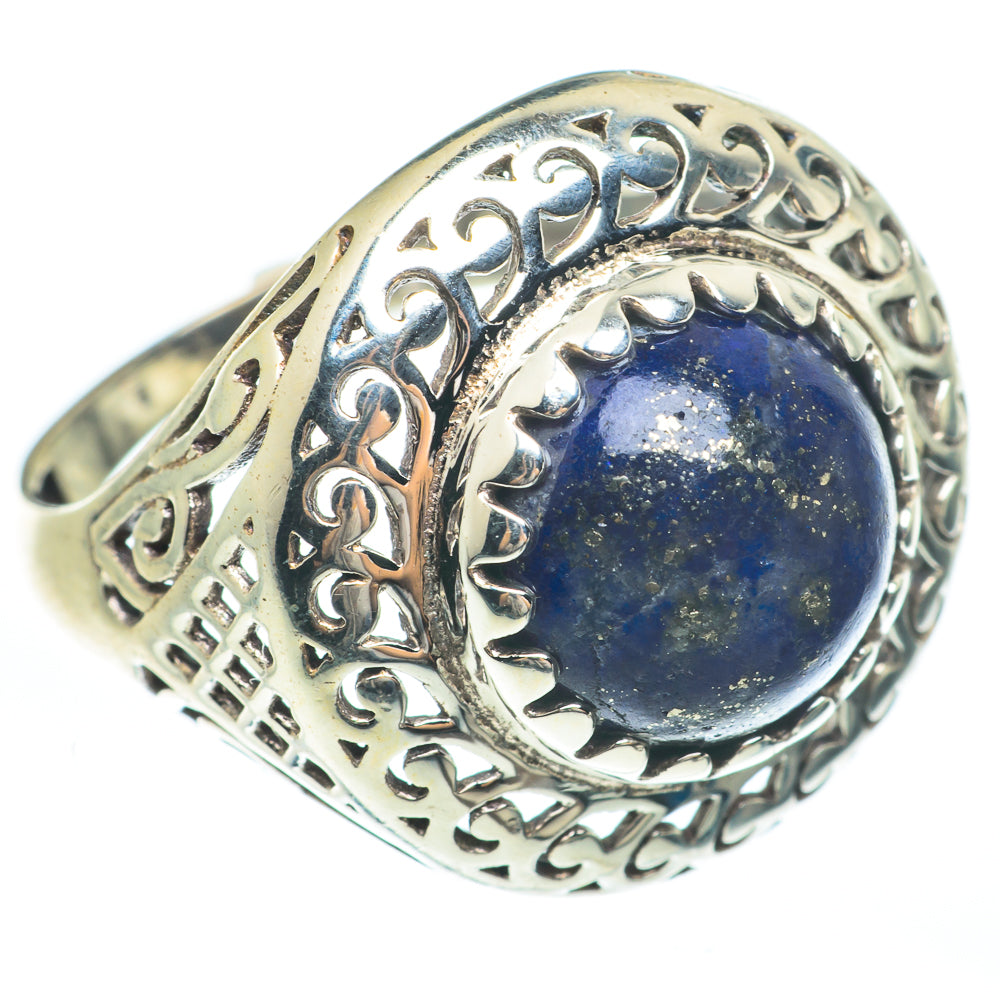 Lapis Lazuli Rings handcrafted by Ana Silver Co - RING61707