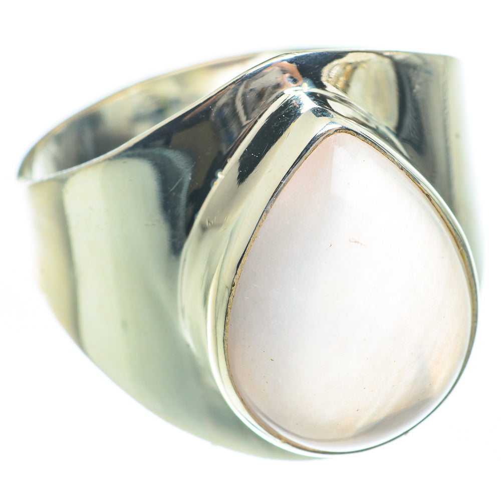 Rose Quartz Rings handcrafted by Ana Silver Co - RING61715