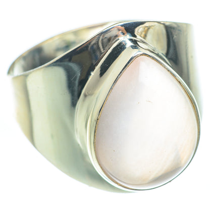 Rose Quartz Rings handcrafted by Ana Silver Co - RING61715