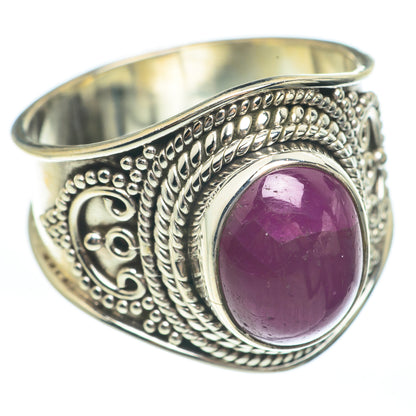 Ruby Rings handcrafted by Ana Silver Co - RING61718