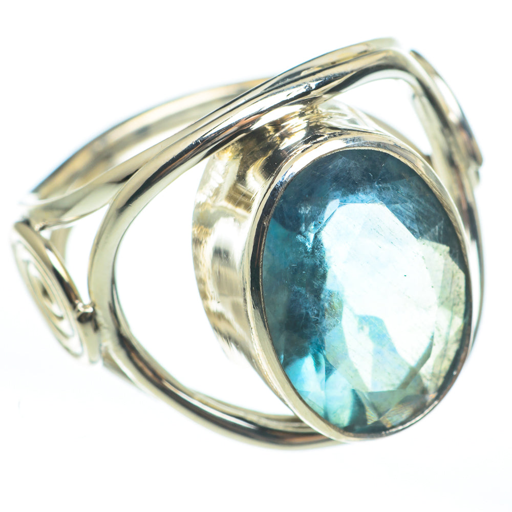 Blue Topaz Rings handcrafted by Ana Silver Co - RING61728