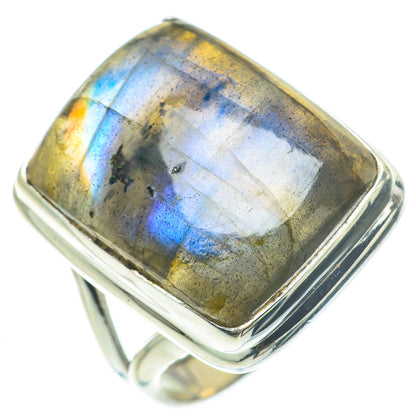 Labradorite Rings handcrafted by Ana Silver Co - RING61729