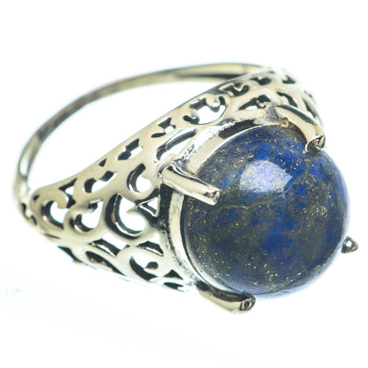 Lapis Lazuli Rings handcrafted by Ana Silver Co - RING61745