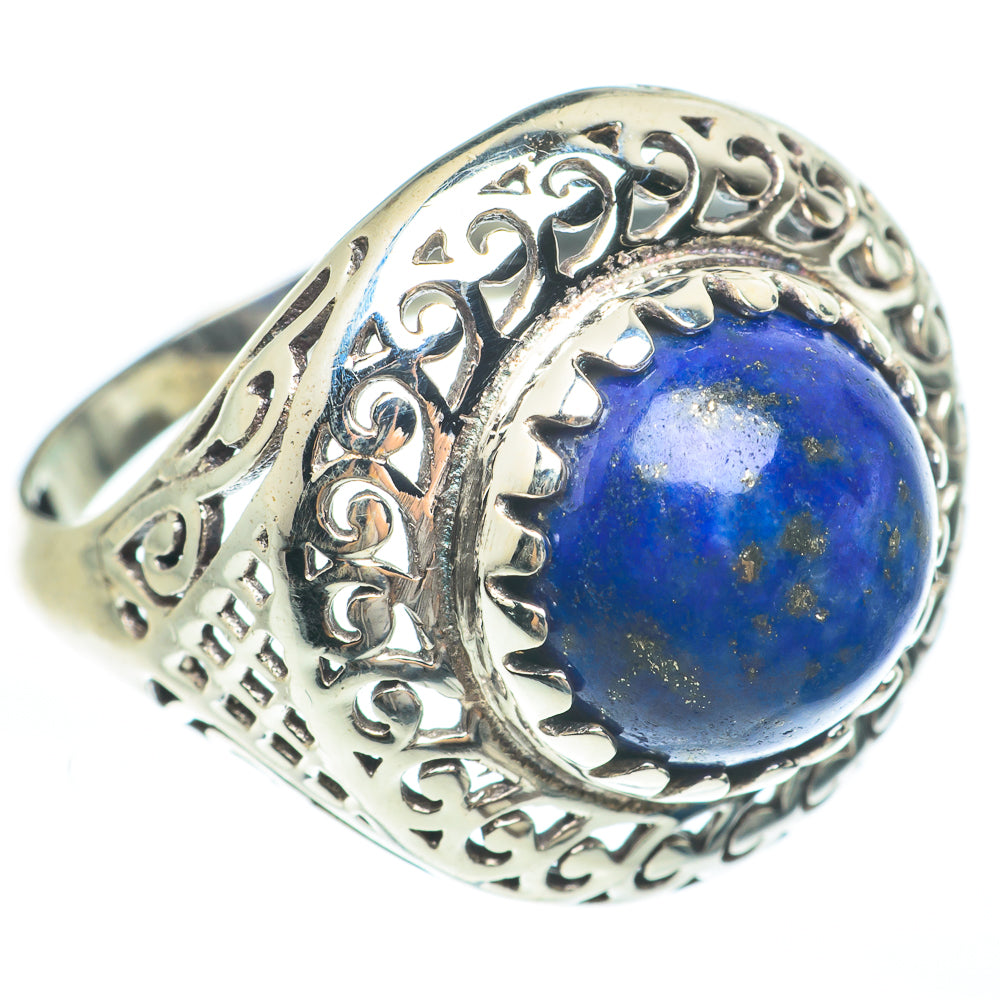 Lapis Lazuli Rings handcrafted by Ana Silver Co - RING61746