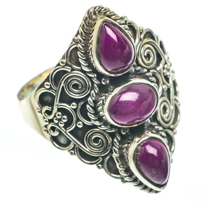 Ruby Rings handcrafted by Ana Silver Co - RING61755