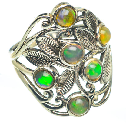 Ethiopian Opal Rings handcrafted by Ana Silver Co - RING61760