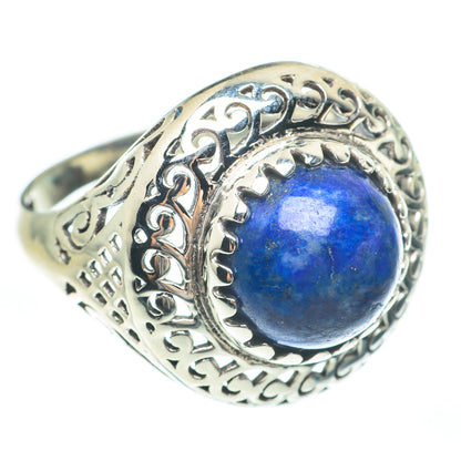 Lapis Lazuli Rings handcrafted by Ana Silver Co - RING61762