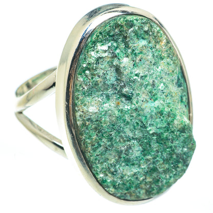 Green Fuchsite Rings handcrafted by Ana Silver Co - RING61765