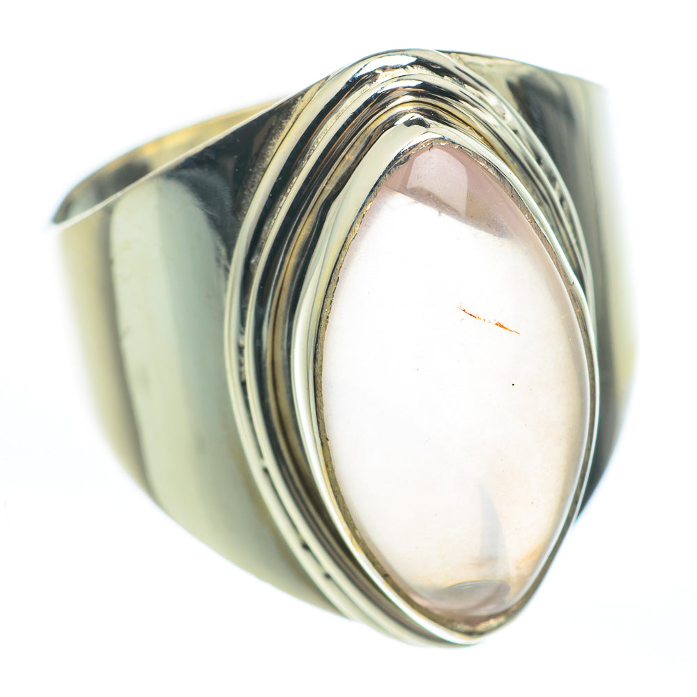 Rose Quartz Rings handcrafted by Ana Silver Co - RING61771