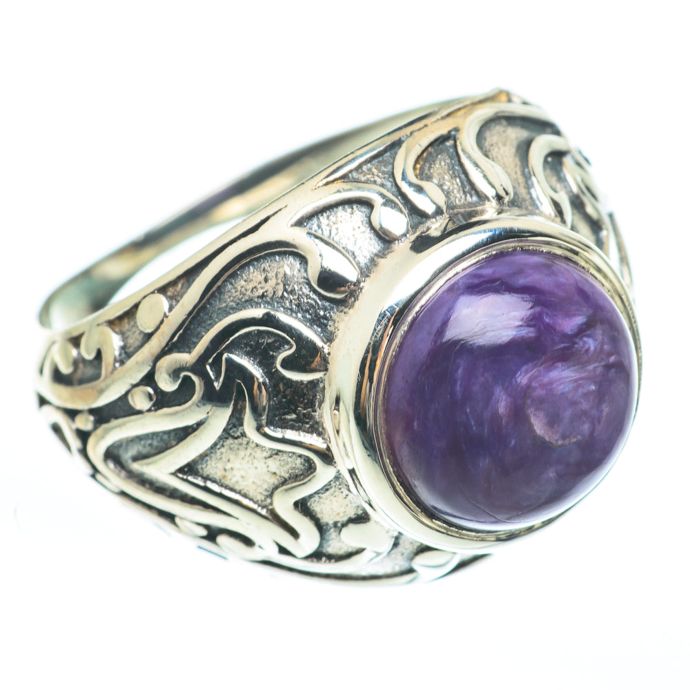 Charoite Rings handcrafted by Ana Silver Co - RING61775