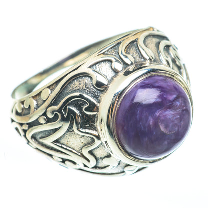 Charoite Rings handcrafted by Ana Silver Co - RING61775