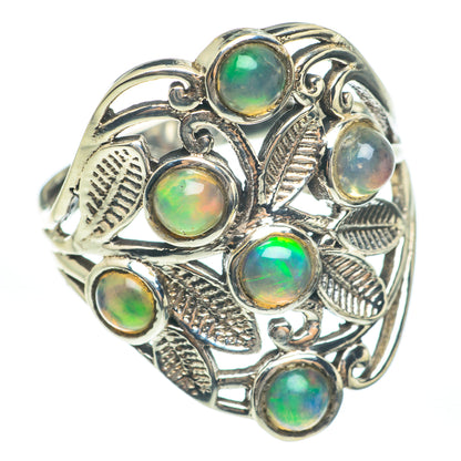 Ethiopian Opal Rings handcrafted by Ana Silver Co - RING61778
