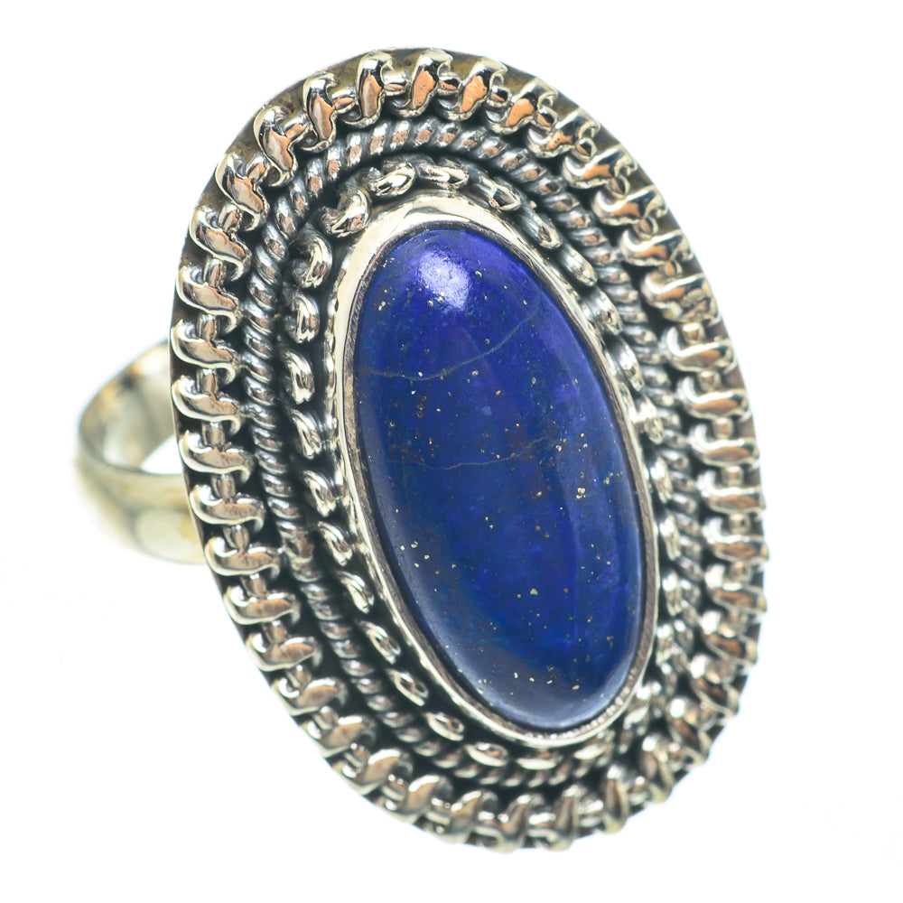 Lapis Lazuli Rings handcrafted by Ana Silver Co - RING61779