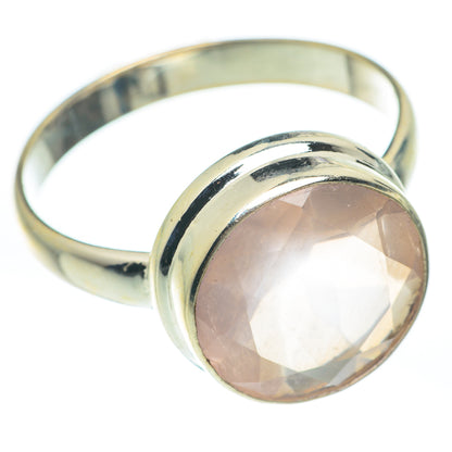 Rose Quartz Rings handcrafted by Ana Silver Co - RING61789