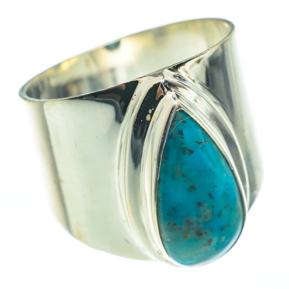 Tibetan Turquoise Rings handcrafted by Ana Silver Co - RING61796