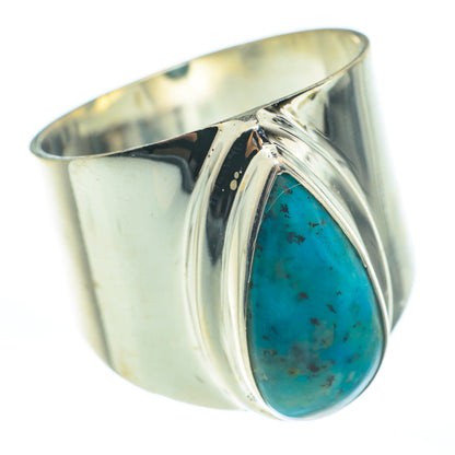 Tibetan Turquoise Rings handcrafted by Ana Silver Co - RING61796