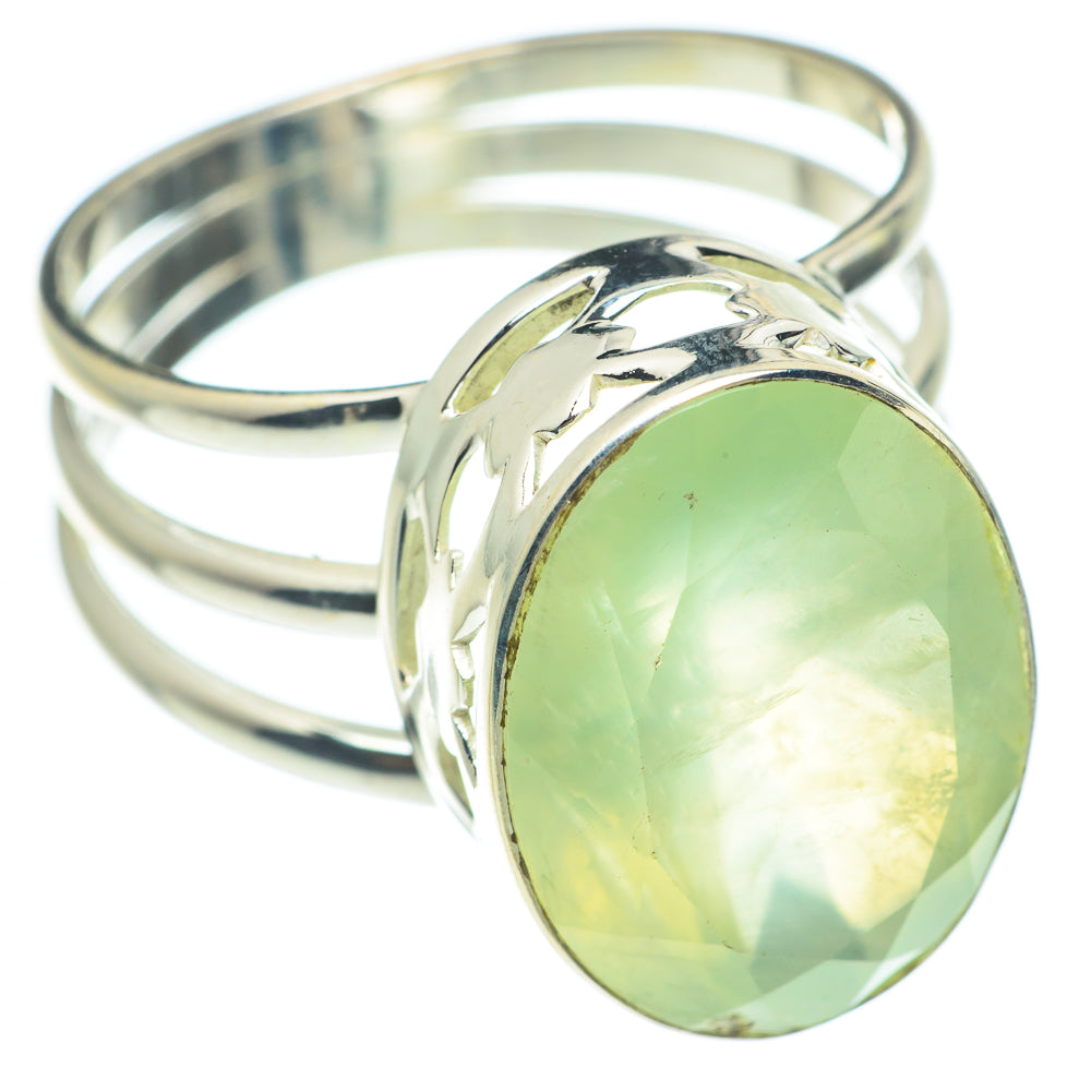 Prehnite Rings handcrafted by Ana Silver Co - RING61799