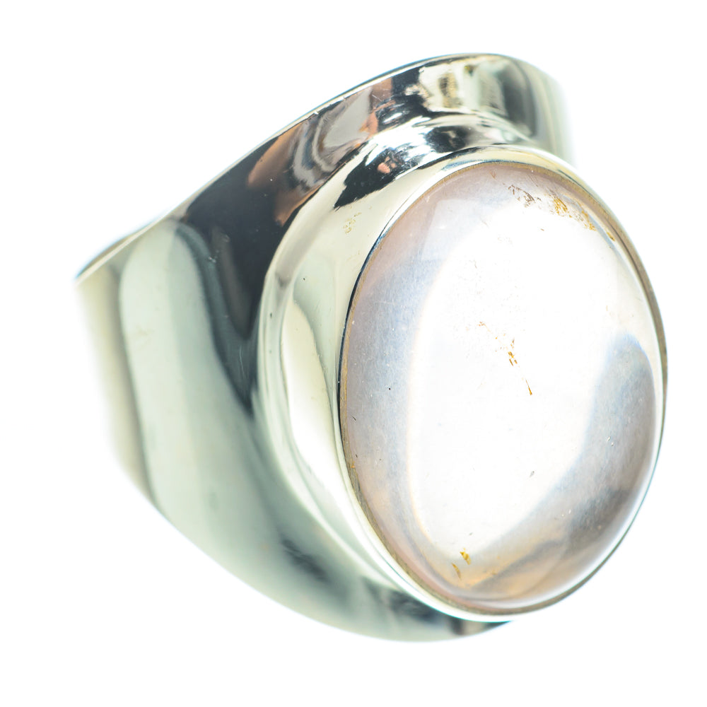 Rose Quartz Rings handcrafted by Ana Silver Co - RING61804