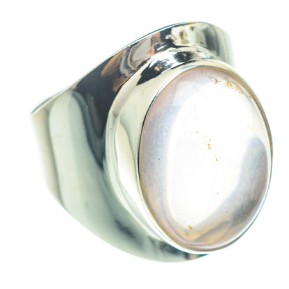 Rose Quartz Rings handcrafted by Ana Silver Co - RING61804