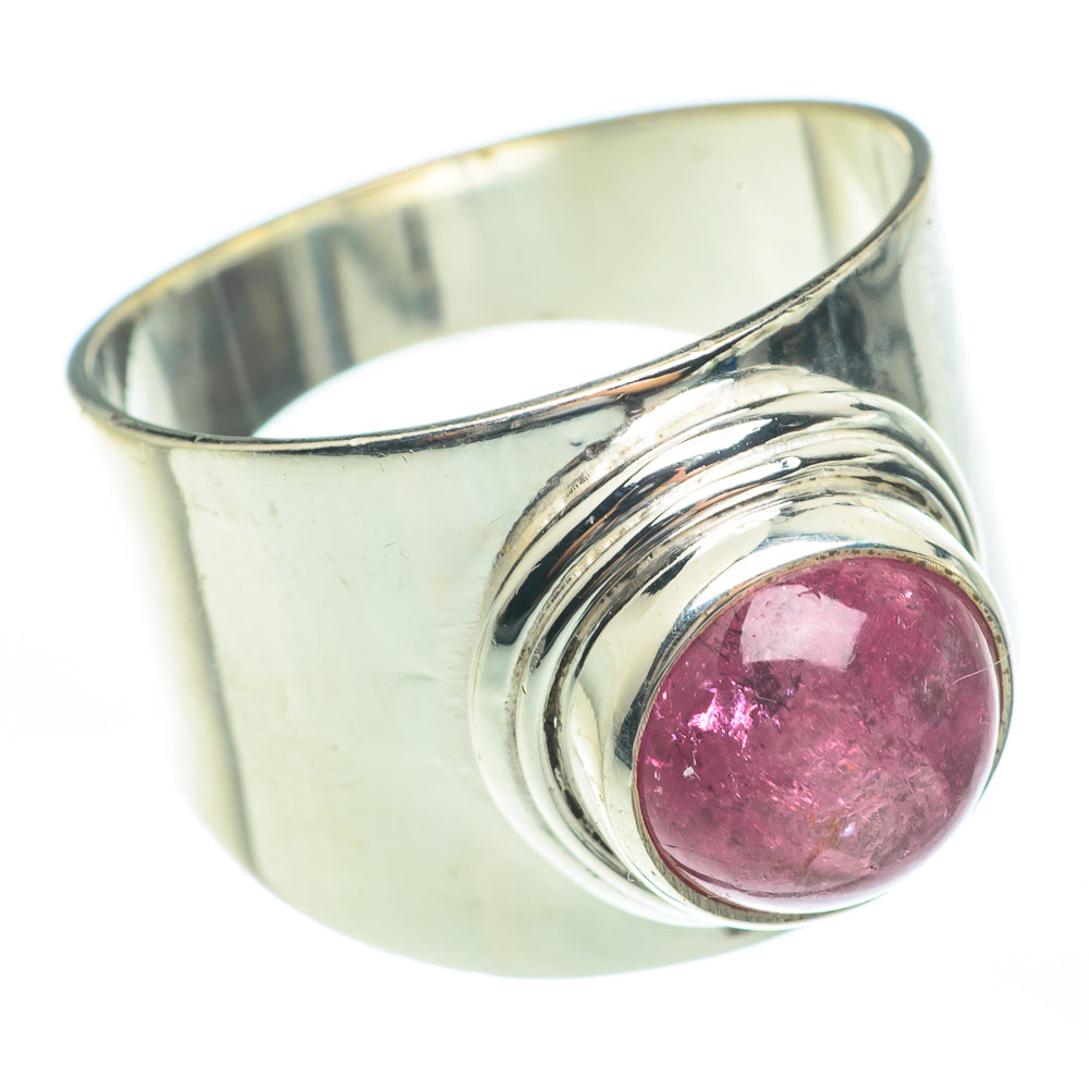 Pink Tourmaline Rings handcrafted by Ana Silver Co - RING61821
