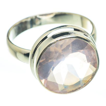 Rose Quartz Rings handcrafted by Ana Silver Co - RING61822