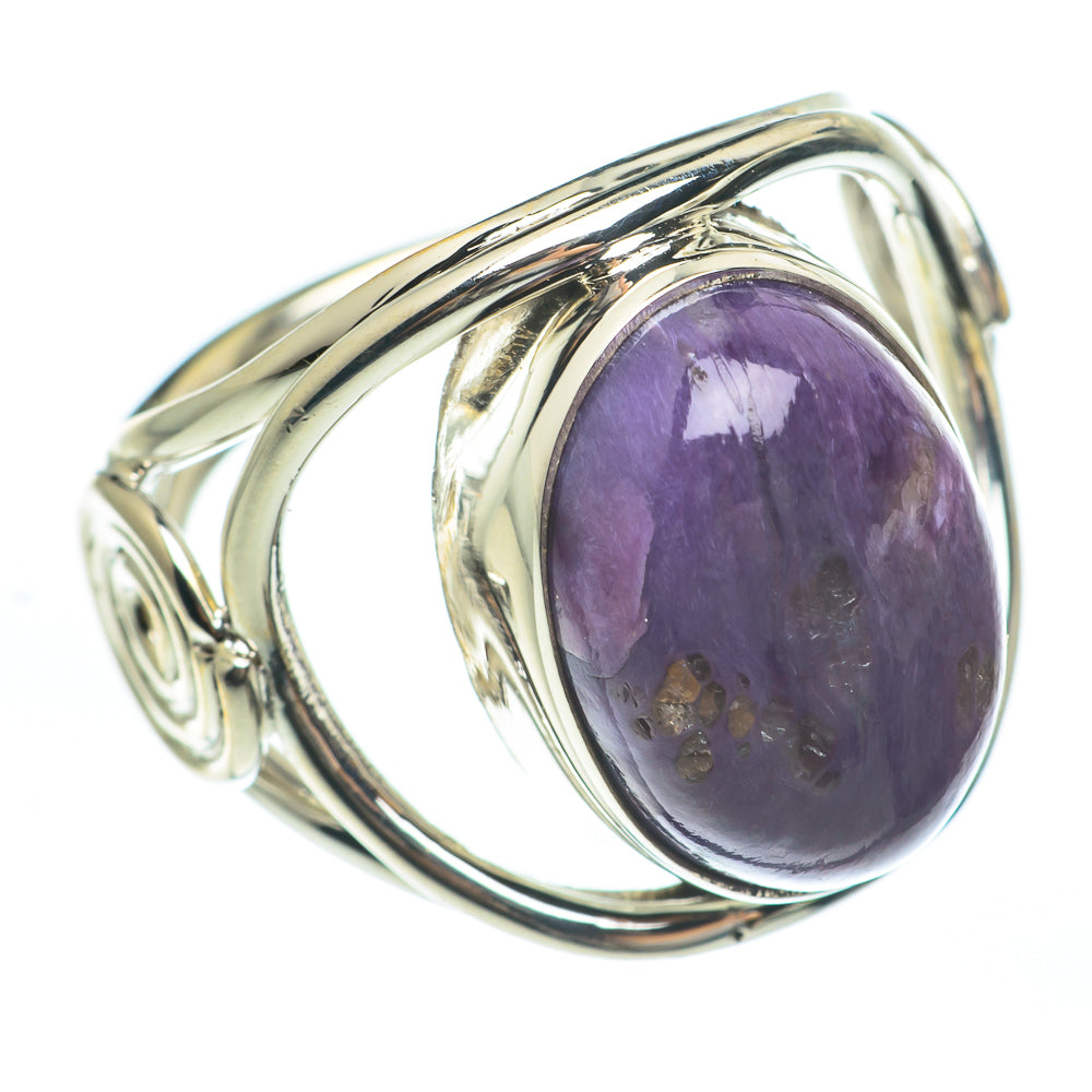 Charoite Rings handcrafted by Ana Silver Co - RING61824