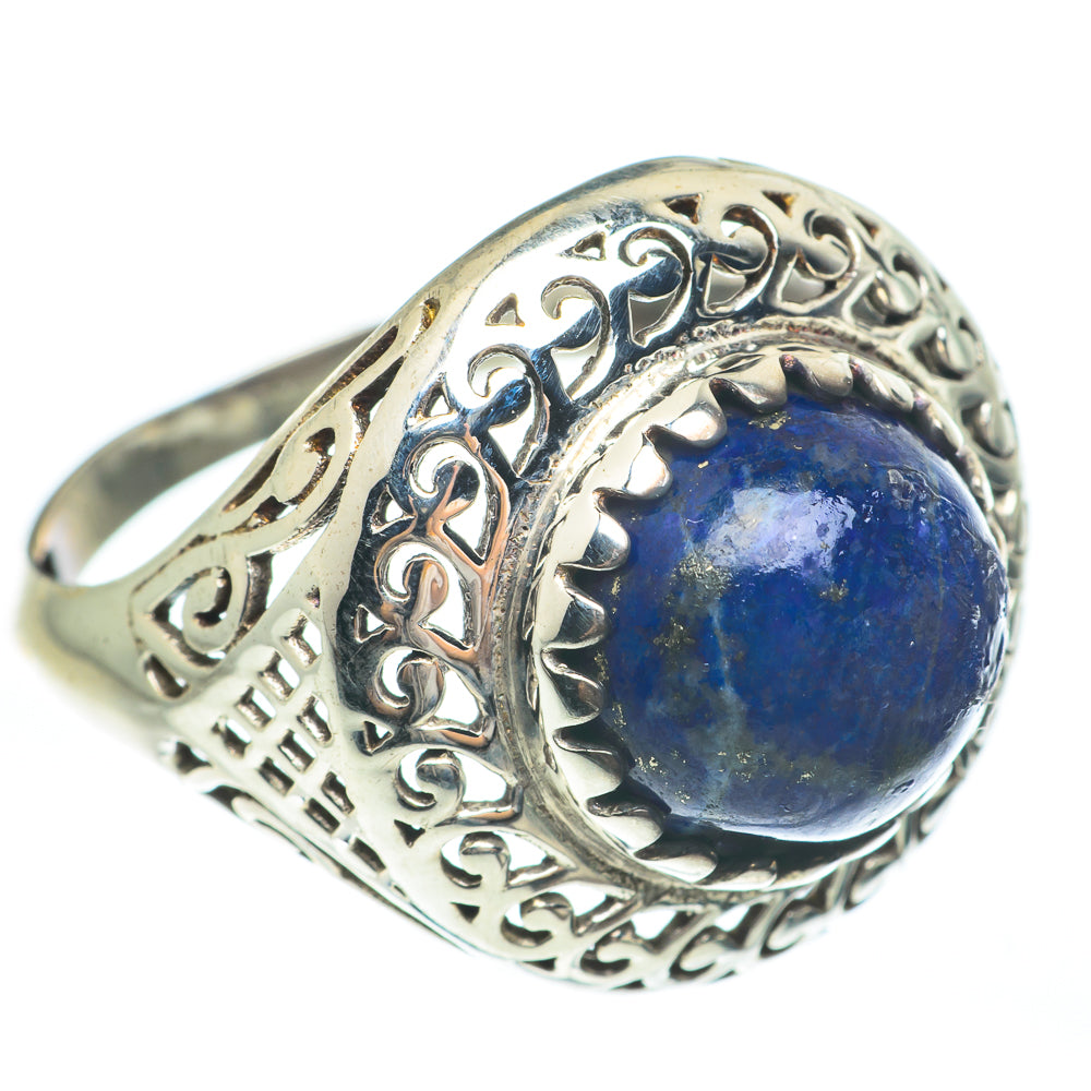 Lapis Lazuli Rings handcrafted by Ana Silver Co - RING61827