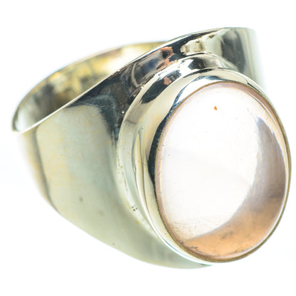 Rose Quartz Rings handcrafted by Ana Silver Co - RING61836